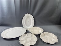 Lot of Ceramic Serving Platters