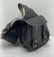 13x6x12in - Leather cargo side bags