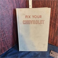 Fix Your Chevrolet Book 1940-1961 V6 and V8 Engine