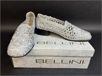 Bellini Esquire Silver Mesh Flats