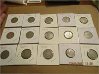 15 V Nickels - 1901-1912