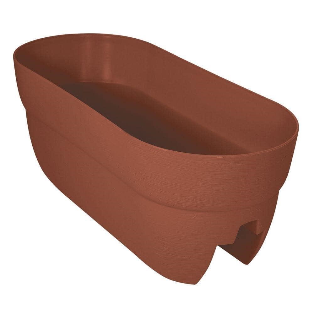 Bloomers Series 24 in. W x 12 in. H Planter 2 piec