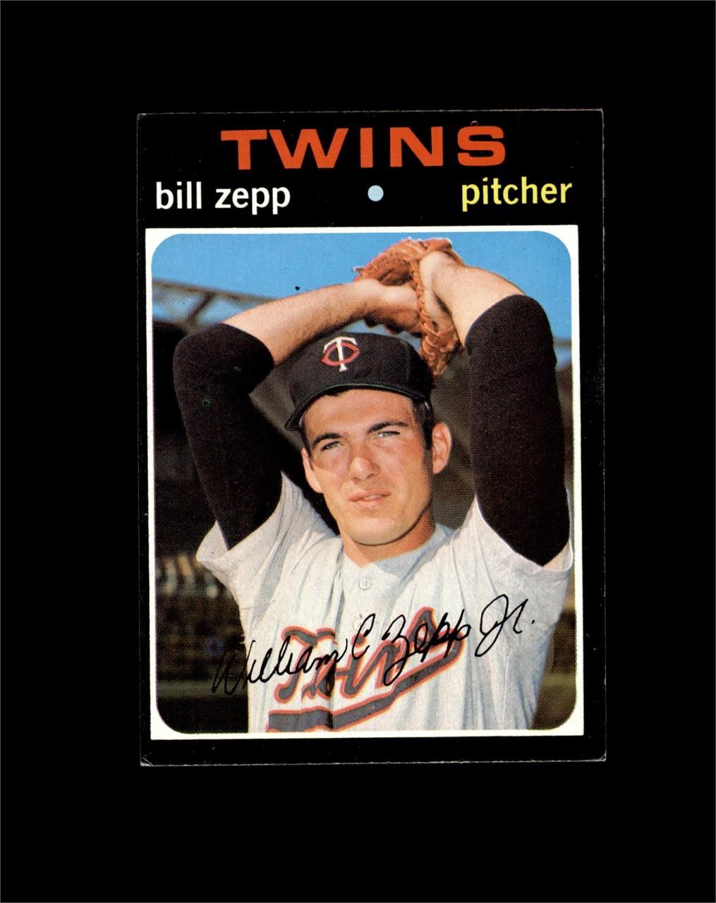 1971 Topps #271 Bill Zepp EX to EX-MT+