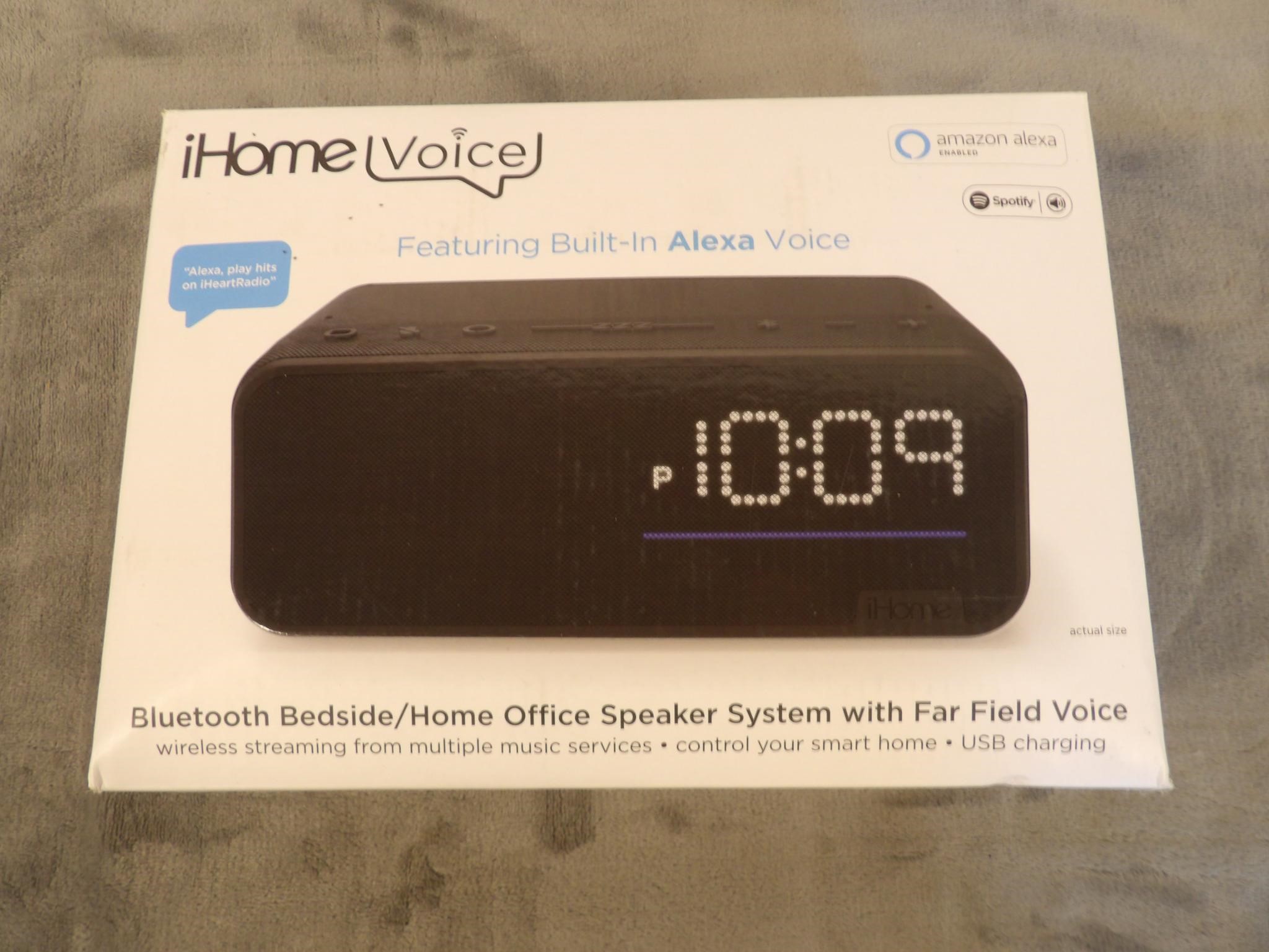 iHome Voice Alarm Clock