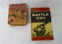 Vintage Books ~ Treasure Island & Battle Cry