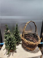 Trees (3) & Basket