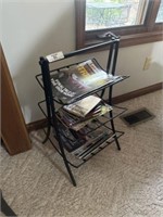 Three Tiered Magazine Rack