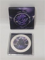 2022 1oz. 30g Silver China PANDA Coin in Color