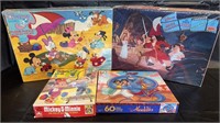 4 Disney Puzzles