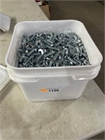 Approx 50lbs of 3/8"x 1-1/4” bolts, nuts & washers