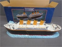 Titanic Ceramic Cookie Jar