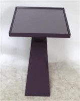 Jonathan Charles purple glass top stand