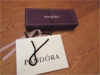 Pandora suede box and bag