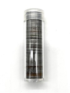 1943 Steel Cents in Tube