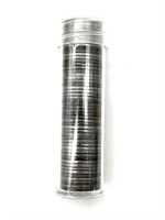 1943 Steel Cents in Tube