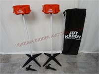 JDT Caddy ~ Elevated Drink Holder w Carry Bag