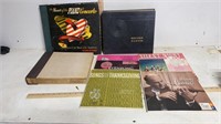 Vintage Victrola 33 1/2 Record Albums