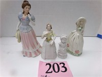 ASST LADY FIGURINES