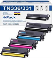$50 TN336 Toner Cartridge 4 Pack
