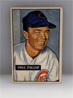 1951 Bowman #108 Virgil Stallcop