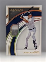 2022 Magglio Ordonez Immaculate Coll Relic 5/10