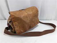 Fossil Brand Leather Crossbody Bag