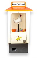 LARGE Vintage Fun Chicken 25 Cent Vending Machine