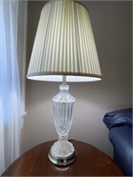 Etched Glass Lamp 1