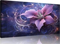 1 Panel Purple Picture Wall Art