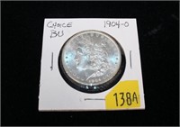 Morgan dollar, choice BU