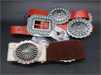 CONCHO BELTS SIZE M AND L