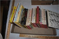 flat of paperbacks