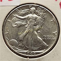 1944 - P Walking Liberty Half Dollar