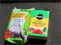 Potting Soil & Plant Food