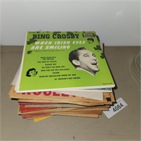 Vintage 45 Records-approx 45 records in sleeves