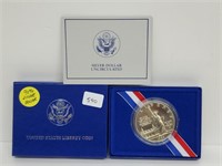 1986 US Liberty UNC 90% Silver $1 Dollar