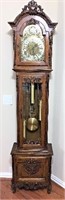 Stately Grandfather Clock with Beautiful