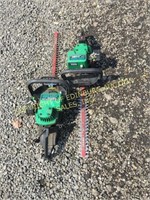 (2) WEED EATER HEDGE TRIMMERS