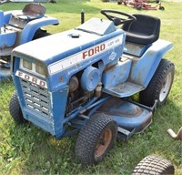 Ford LGT 125 Garden Tractor w/Belly Mower, Loose