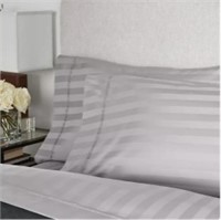 Sz K 2PCS Members Mark 700-Thread-Count Pillowcase