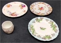 Lot of 4 Assorted Vintage Antique China Dishes - F