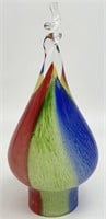 Blown Art Glass Light Pendant