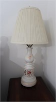 Ceramic Base Table Lamp w/Shade 25"t