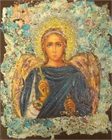 "Archangel Michael"7"x6"Collectible Icon-Antanenka