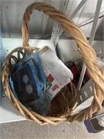 BASKET AND CONTENTS