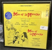 FRAMED "MAN OF LA MANCHA" RECORD
