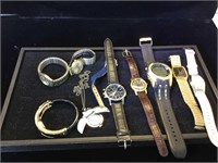 Assortment of watches, Rumours,Timex, Pulsar &