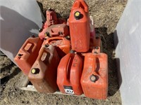 Selection of Plastic Fuel Jugs