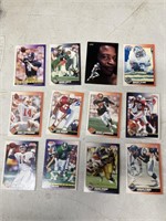 12 football Collector’s cards