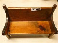 14" Wide Wooden Bench
